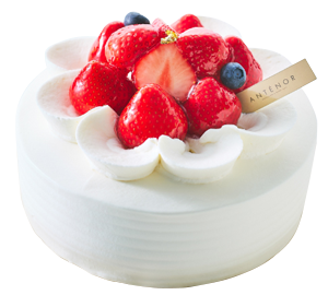 苺のデコレーション<br><small>(生クリーム)</small>イメージ画像