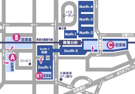 地図 駐車場 青葉台 東急フードショー 東急百貨店公式ホームページ