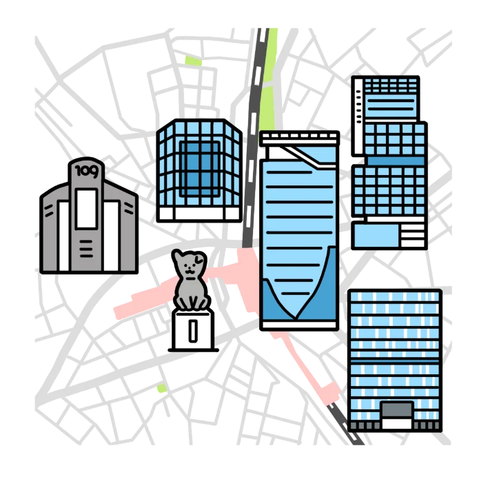 「渋谷」が拠点のアイコン