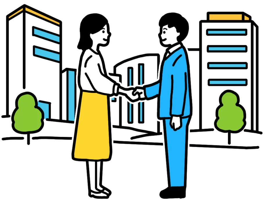 私たちの強みのイメージイラスト