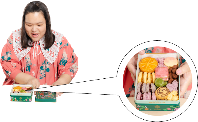 KURAKICHI あきたフルーツクッキー缶 ぼる塾・田辺さん食レポ画像01
