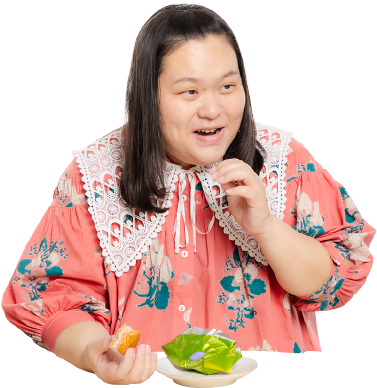 バターチーズサンド ぼる塾・田辺さん食レポ手元画像01