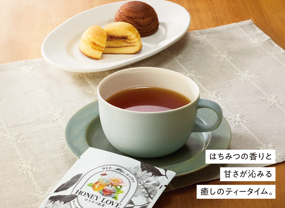 山田養蜂場 はちみつ紅茶と焼き菓子の詰合せ