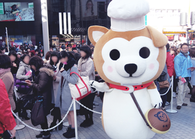 実は、2月13日、14日と、“SHIBUYA de バレンタイン”に参加してきたんだ。