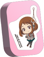 麗日　お茶子 Ochaco Urarakaの東急百貨店オリジナルステッカー