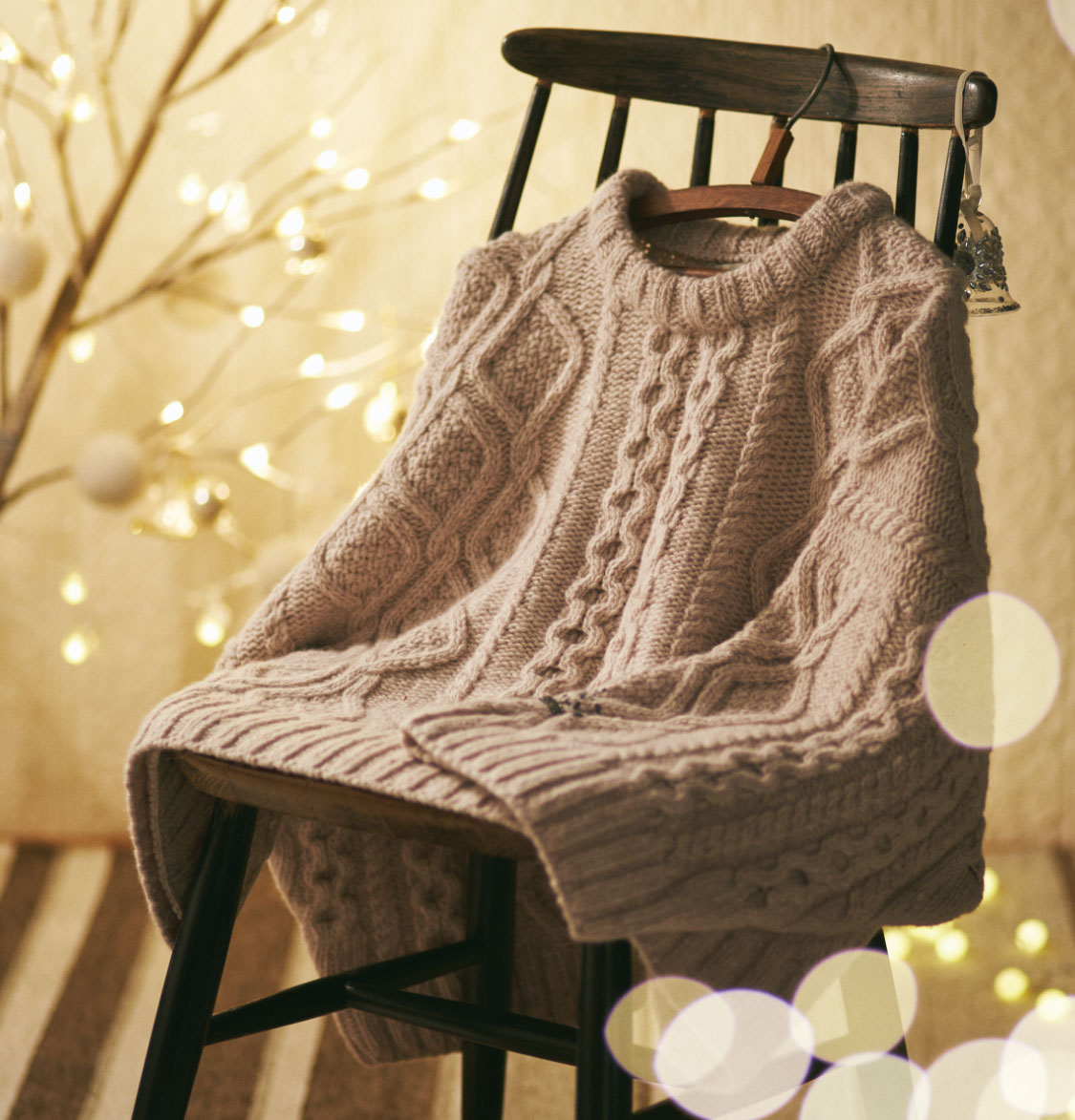 〈QUEENE AND BELLE〉カシミヤニット