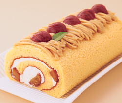秋に食べたいロールケーキ スイーツコラム 渋谷 東急フードショー 東急百貨店公式ホームページ