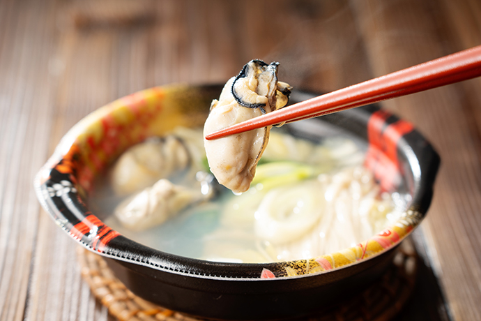 レンジでできる 広島県産牡蠣の寄せ鍋 ママライフを たのしく かしこく Mamaco With