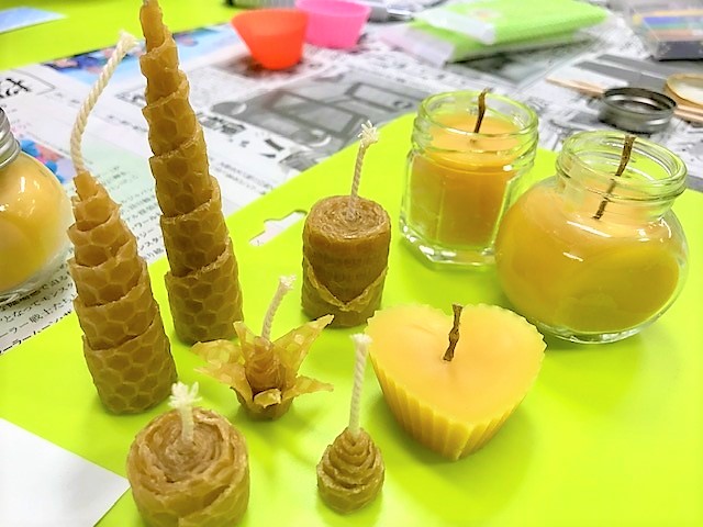 ラベイユ〉×東急本店「親子で作る蜜蝋キャンドル作り」に参加しました☆ | ママライフを、たのしく、かしこく。－ mamaco with