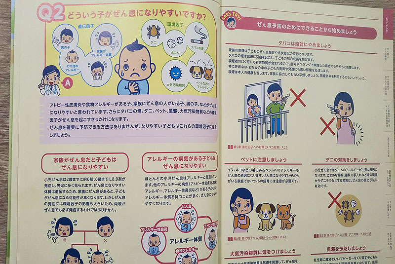 小児喘息について ママライフを たのしく かしこく Mamaco With