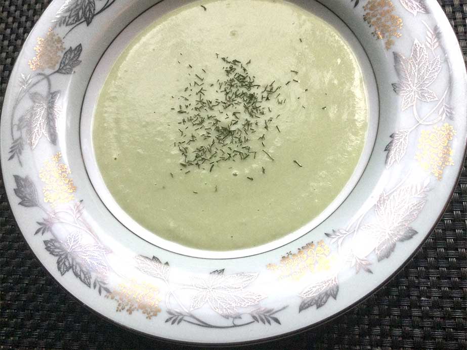 そら豆のポタージュ