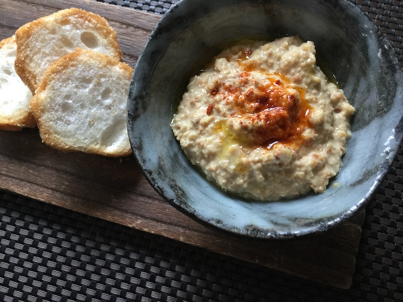 煎り大豆のクミン風味フムス