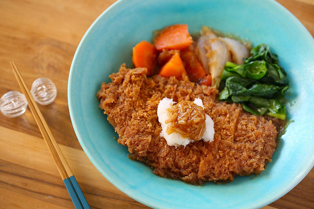 「ミルフィーユとんかつのカツ煮」