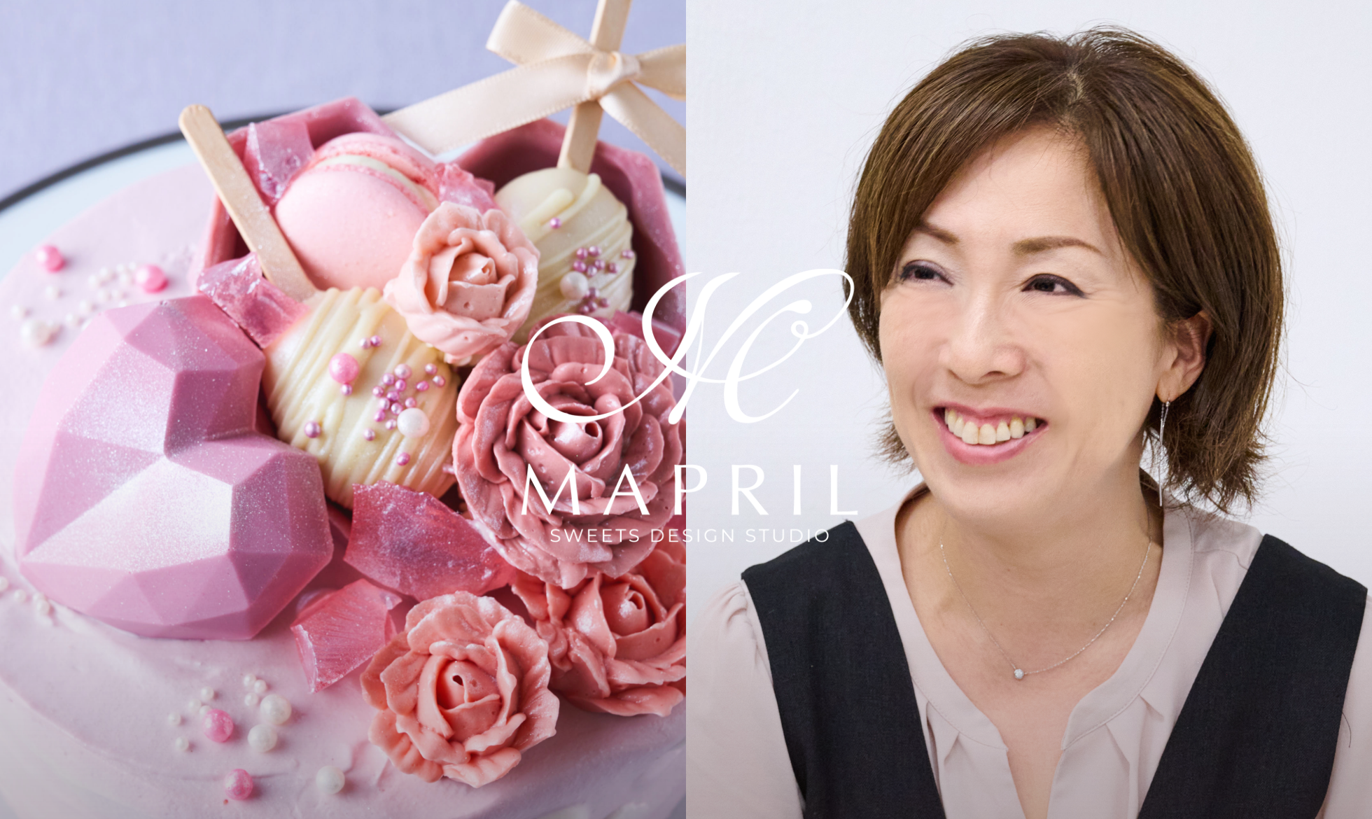 〈MAPRIL（メイプリル）〉Tickled Pink（ティクルピンク）<br>ハッピーがあふれ出す宝石箱！ピンクのケーキに込められた、特別な思いとは？