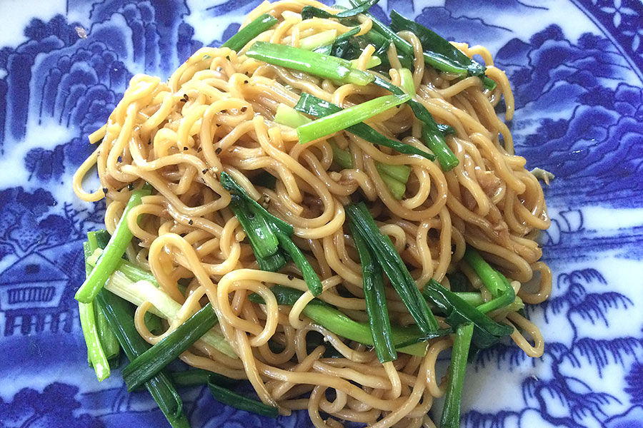 シンプル中華風焼きそば