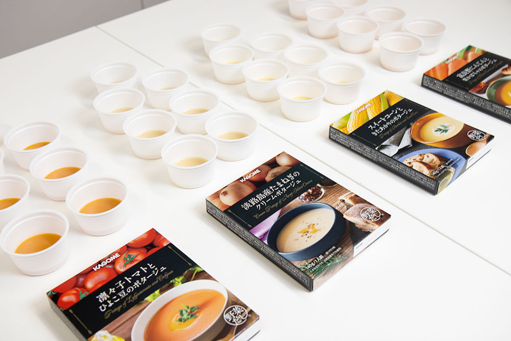 【お歳暮】<br>カゴメ「こだわり野菜を楽しむプレミアムポタージュ」<br>～ECスタッフ、食品バイヤー試食編～