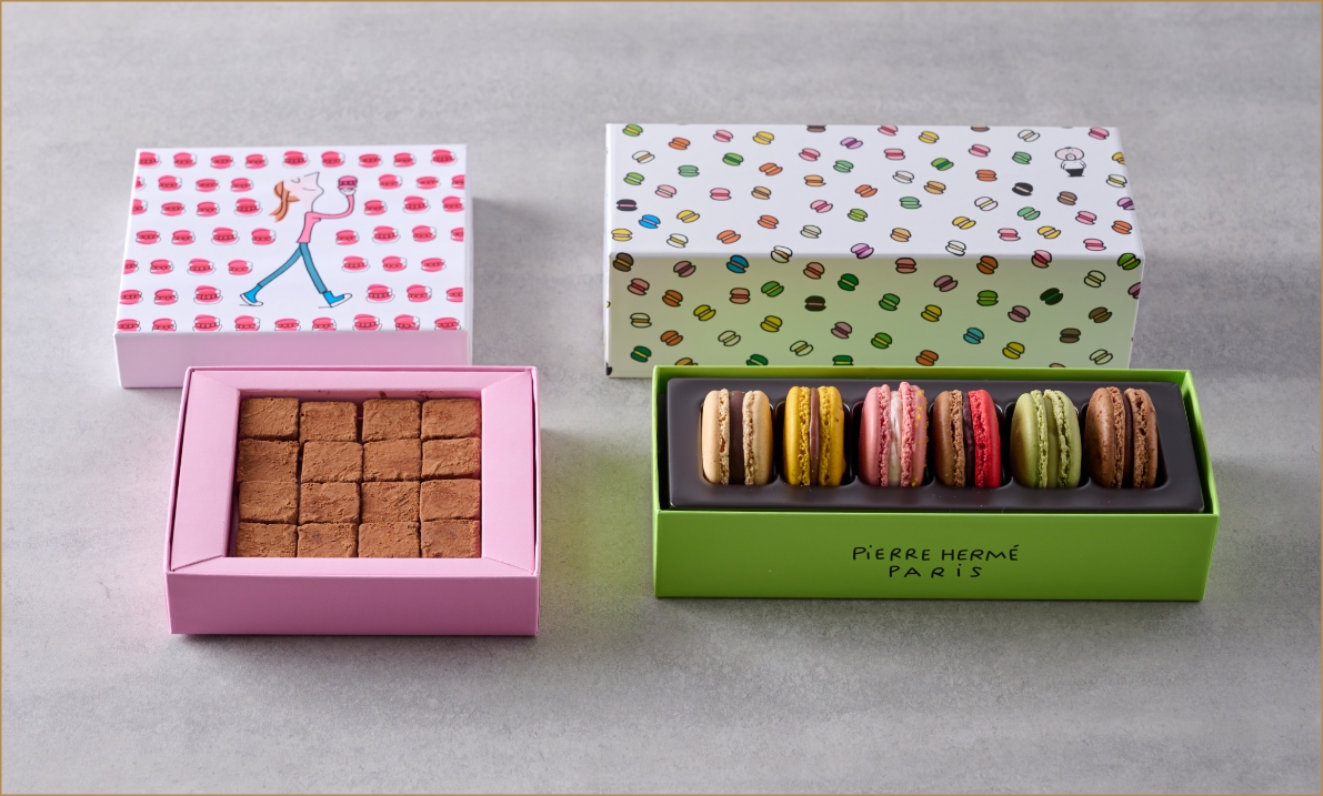 “パティスリー界のピカソ”から今年も。〈ピエール・エルメ・パリ〉のバレンタインはキュートなパッケージにも注目！