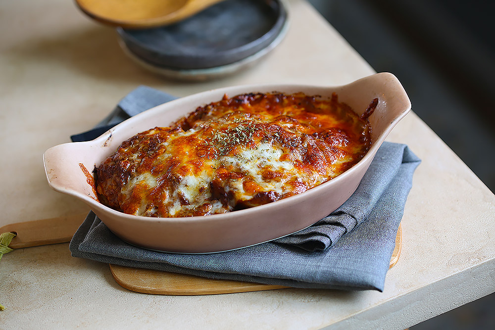 ミートソースポテトグラタン