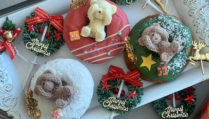 【クリスマス限定】テディクランチドーナツ