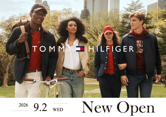 〈TOMMY HILFIGER(トミー ヒルフィガー)〉NEW OPEN!!バナー画像