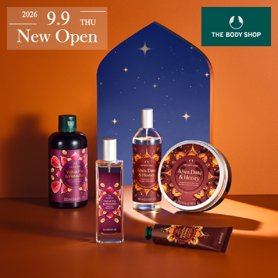 〈THE BODY SHOP(ザボディショップ)〉NEW OPEN!!バナー画像