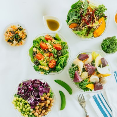 〈GONNA DAYS〉自社農園野菜を使った「選べるランチセット」、はじまります。 発売記念サラダ＆デリ販売イベントバナー画像