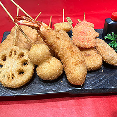 〈串かつぜにや〉バナー画像