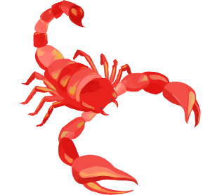 蠍座イラスト