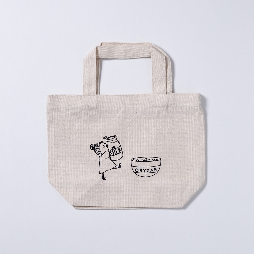 オリジナルのミニトートバッグ(非売品)