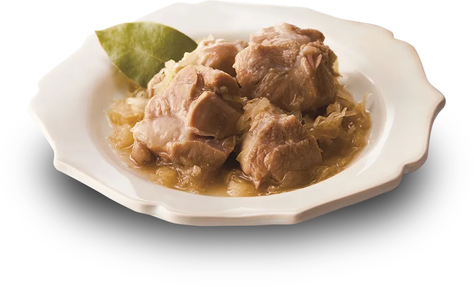 国産豚すね肉の煮込み