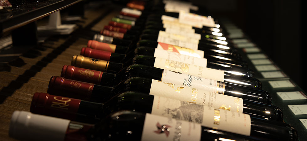 the wine