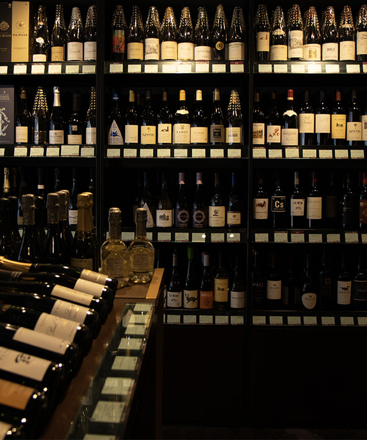 the wine