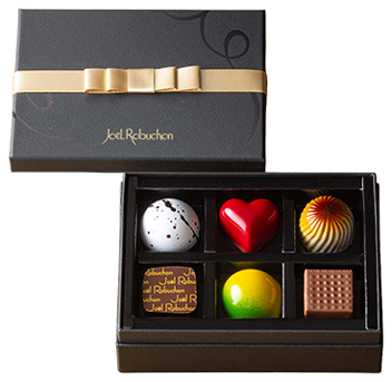 ≪ル パン ドゥ ジョエル・ロブション≫ボンボンショコラ アムール（6種6個入）