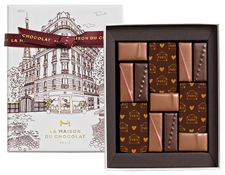 ≪ラ・メゾン・デュ・ショコラ≫オ クール デュ フォブール 12粒入 