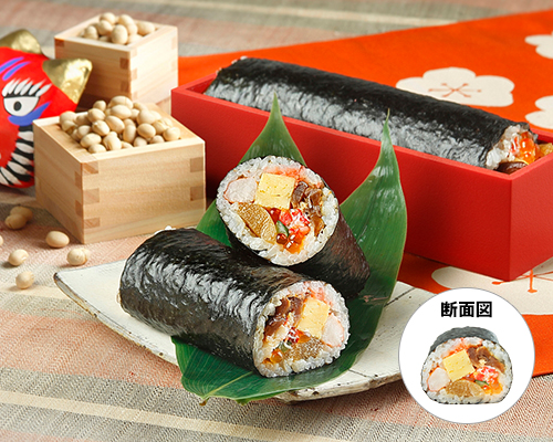 〈なだ万厨房〉 海の幸恵方巻