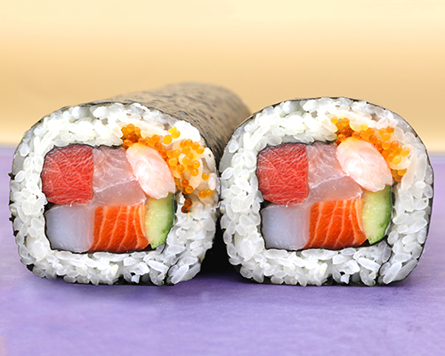 〈中島水産〉 七福海鮮恵方巻鮨(上)