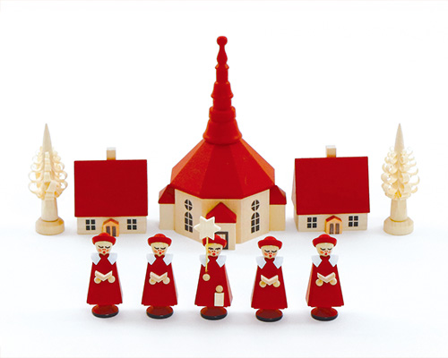 〈シグナコレクションbyニキティキ〉 赤い聖歌隊と教会