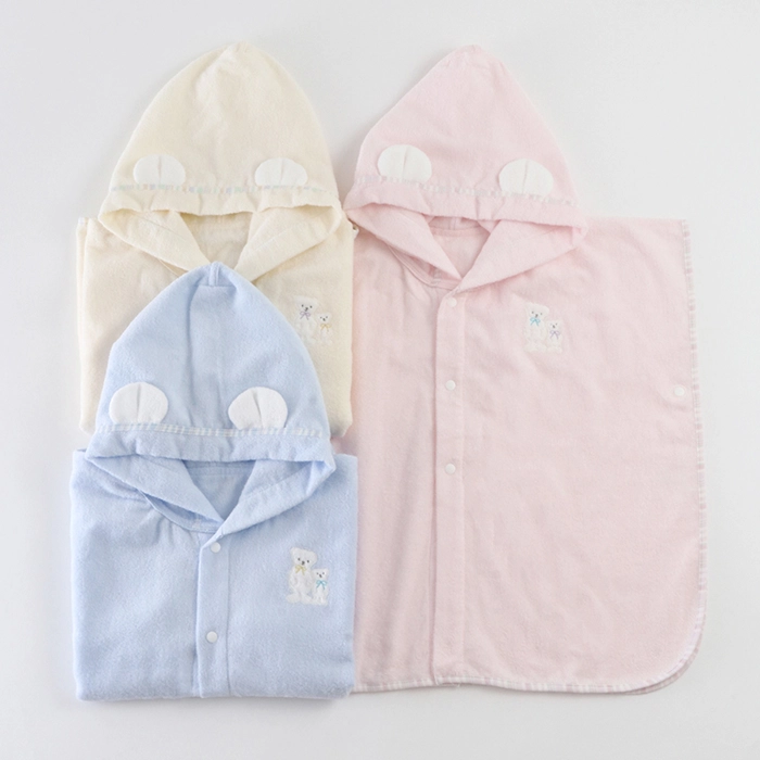 〈ウチノ〉フラッフィーベビーポンチョ