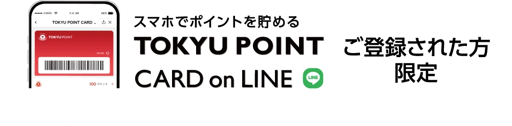 創業記念祭抽選会 10/29-11/4の期間、抽選で600名様にTOKYU POINTをプレゼント