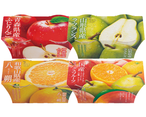 〈谷尾食糧工業〉 黄金の果実ゼリー<br>よりどり2個