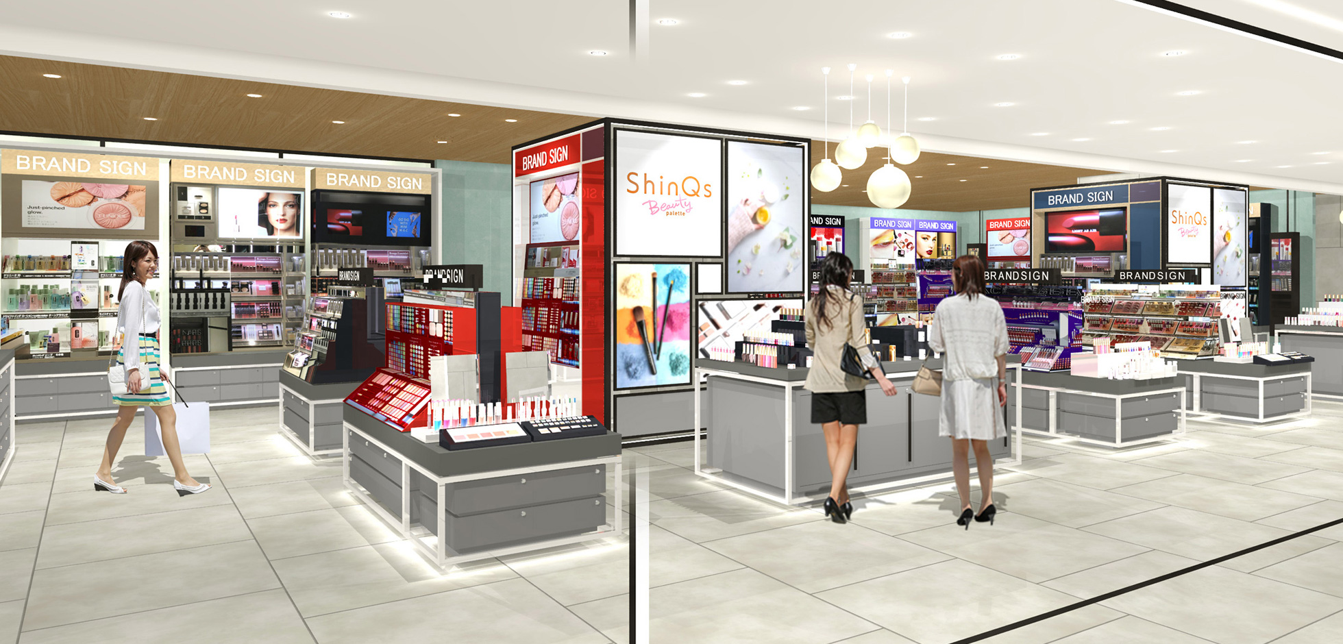 ShinQs ビューティー パレット 五反田店 外観