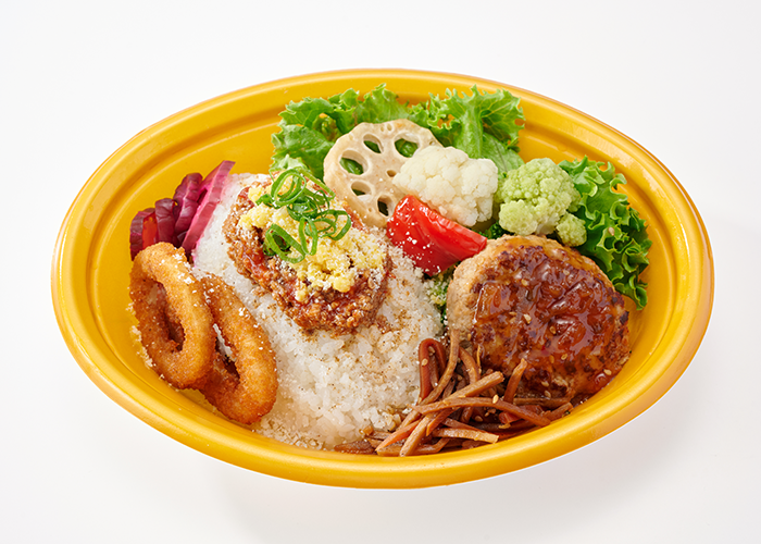 リナト特製 タコライスハンバーグプレート<span>各日<span>10</span>折限り</span>