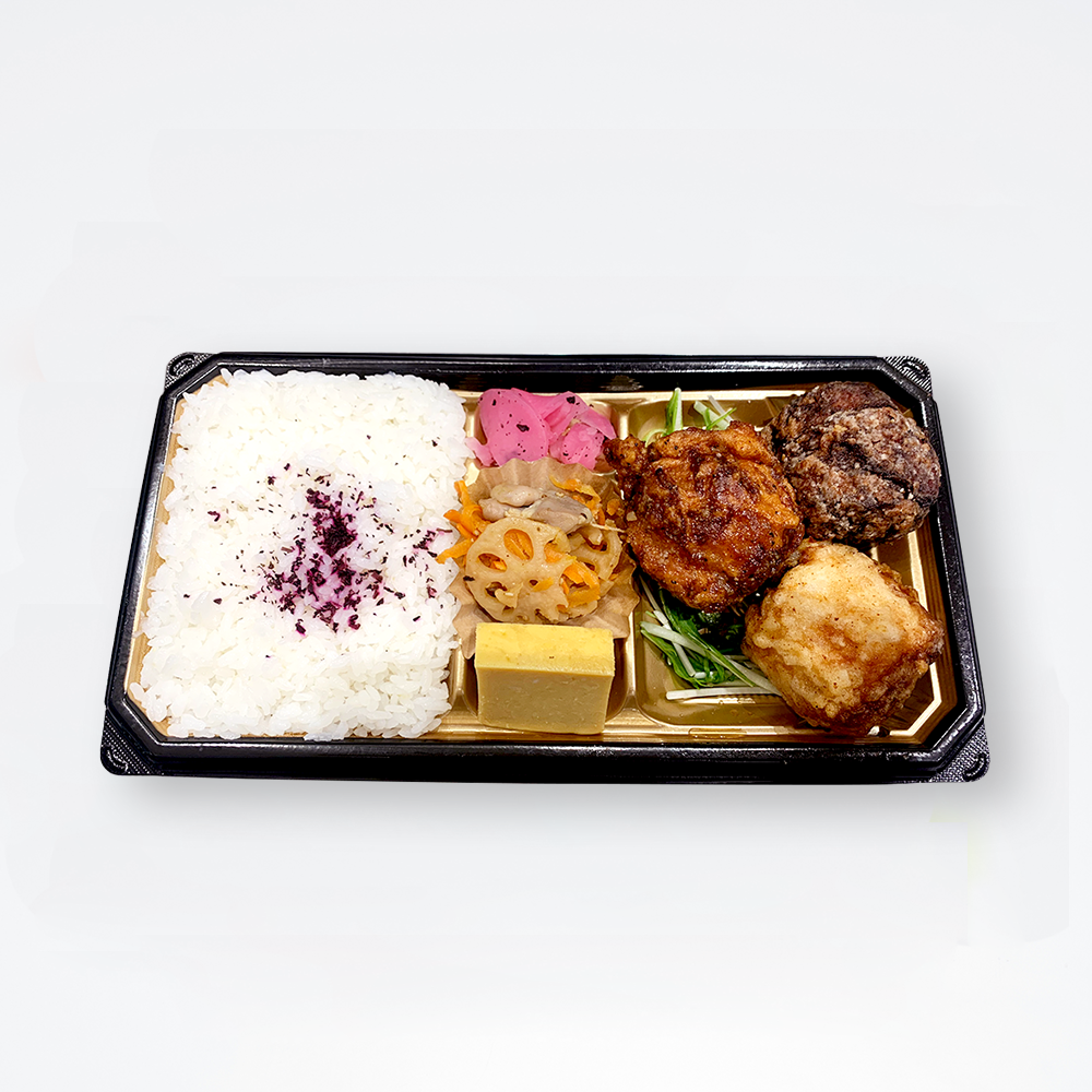 3種特製からあげの幕の内御膳