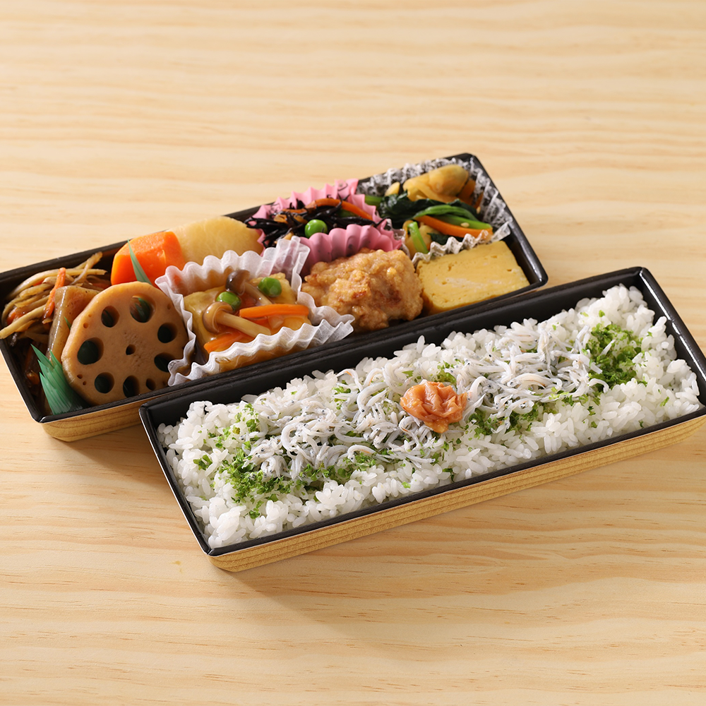 釜揚げしらすご飯二段弁当