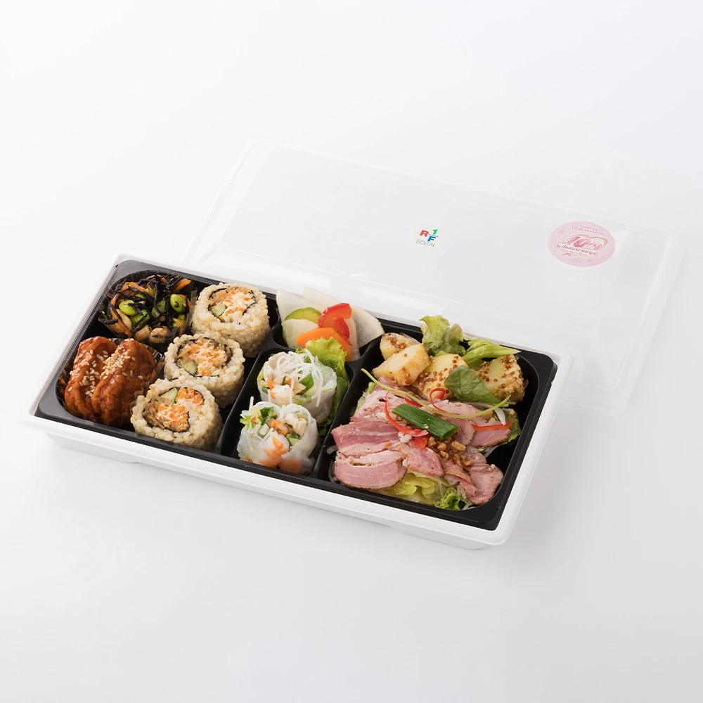 玄米ロール入り30品目のSalad bento(1折)