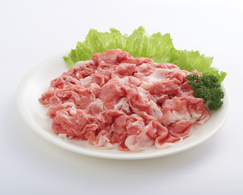 国内産極みのプレミアム姫豚もも切り落とし肉