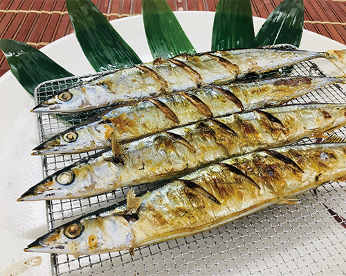 国内産さんま塩焼