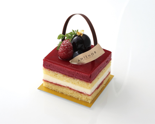 ベリーとレアチーズのガトー