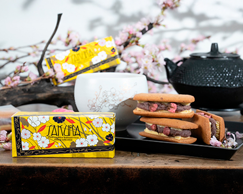 フフナーゲル バターサンド　桜あんバター