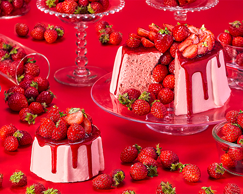 マーサー ビス 〜Premium Chiffon Cake〜 あまおう苺